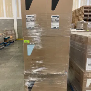 Pallet Lot of Eklipse RD-BMF33-NT and RD-BCM36-NT Cabinet Units, Onyx and Topaz Finish