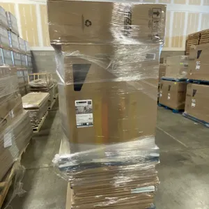 Pallet Lot of Eklipse Kitchen Cabinet Set RD-HTG33-NT and Finishing Base Panel, Onyx