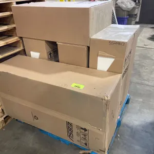 Pallet Lot of Assorted Eklipse RD-HTPP3612-B1 Wall Cabinets in Moonstone Finish