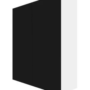 Eklipse Wall Cabinet RD-HTG33-NT, Onyx, 33in x 39in, 2-Door Unit