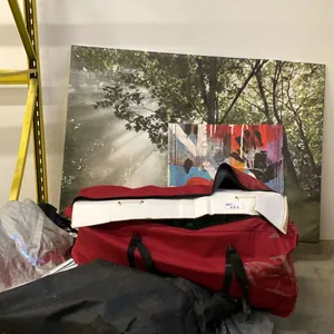 GROW TENT PARTS, CHRISTMAS TREE & ARTWORK