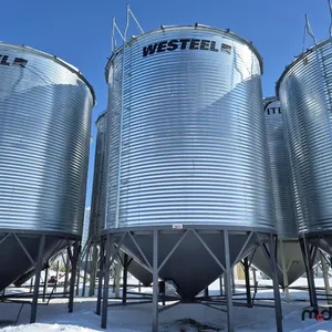 Westeel Rosco +/- 4920 bu Hopper Bottom Grain Bin
 UNRESERVED 
 VIDEO ADDED