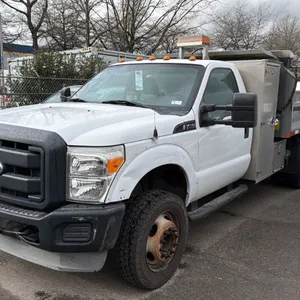 2013 FORD F-450, 2DR PICKUP, WHITE, VIN 1FDUF4GY1DEA71487,