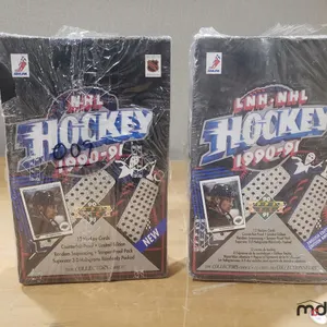 (2) Boxes of Hockey Cards
 UNRESERVED