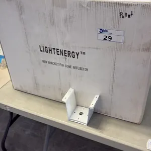 PALLET OF LIGHTENERGY BRACKET FOR CONE REFLECTOR APPROX 30 BOXES