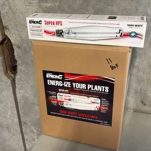 11 BOXES OF LIGHTENERG HORTICULTURAL PRODUCTS MDL:LE1000SHPS_ET25 GROW LIGHT BULBS 12PCS/CARTON