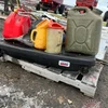 Oil catch tray on wheels<br/>Jerry cans <br/>Funnels<br/>Antifreeze