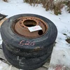 255/22.5 tire and rim used