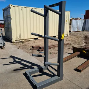 Metal Storage Rack With Horizontal Support Arms