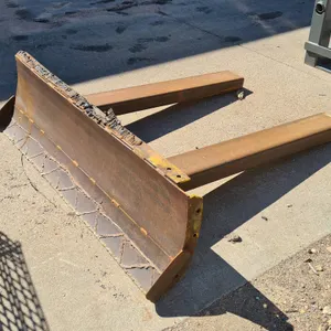 Steel 53-Inch Front Loader Attachment Blade