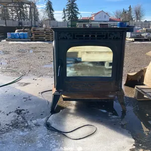 Pallet Stove with chimney pipes, Harman XXV