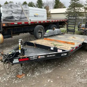 Pratt CP0614 14 ft T/A Equipment Trailer