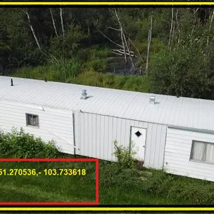 Mobile Home, Hitch, Wheels, (to be removed) Real Estate.
 UNRESERVED