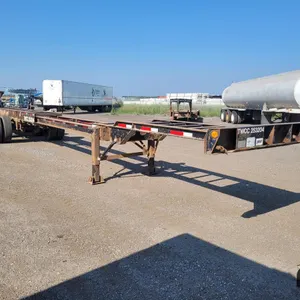 2001 Lode King Extendable Sea Can Trailer