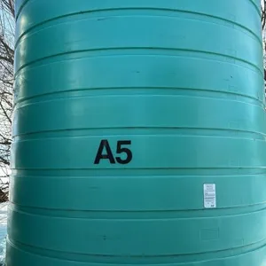 A5  Enduraplas 10,000 US gal poly liquid tank with valve (Seller has access to Telehandler and lift jig to load BUT only for 2 days. Buyer must call A