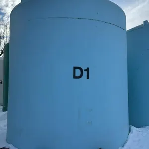 D1 6,000 US gal poly liquid tanks (Seller has access to Telehandler and lift jig to load BUT only for 2 days. Buyer must call Andrew for dates and tim