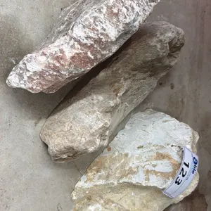 3 ASSORTED SOAPSTONE CHUNKS