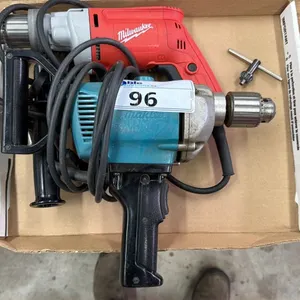 MAKITA 13MM DRILL 6013B-R & MILWAUKEE MAGNUM HEAVY DUTY DRILL