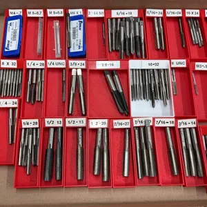 BOX OF ASSORTED TAPS