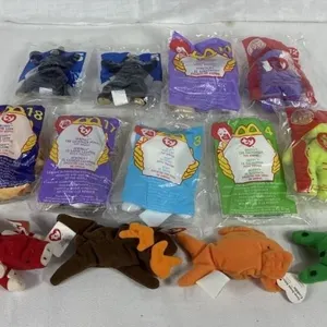 Collection of McDonald's Ty Plushes Happy Meal