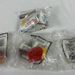 3x 1990 Sealed McDonalds McDino Happy Meal Toys