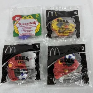 3x Sealed 2003 McDonald's Happy Meal toy SEGA