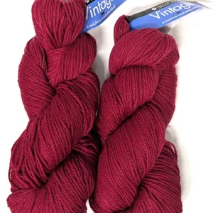 2 Neyw Skeyins of BERROCO Vintage-Style Acrylic, Wool & Nylon Mix Yarn |  5151 Cardinal | #4 Medium |  100g / 2⁶00m