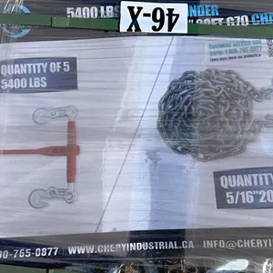 NEW/UNUSED 5/16" RATCHET BOOMER & CHAIN COMBO SET