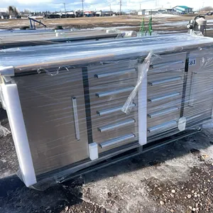 NEW/UNUSED 24"Wx88"L STAINLESS STEEL WORK BENCH