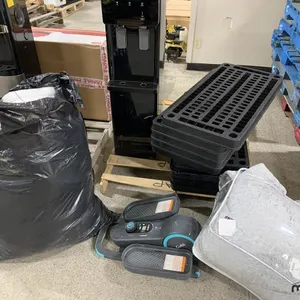 Water Cooler, King Size Throw, Plastic Shelving, Cubii Exerciser & Bag of Pillows
 UNRESERVED