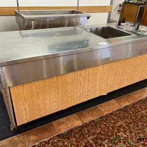 (96"x 33") Buffet Table w/ Plate Warmer
 UNRESERVED