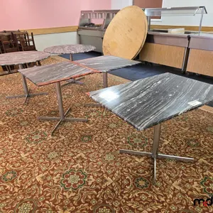 (5) Granite Top Tables
 UNRESERVED
