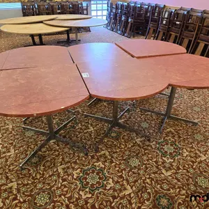 (6) 42" Round to Square Tables
 UNRESERVED