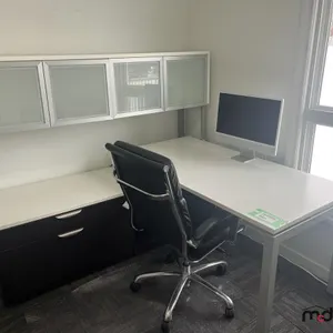 L-Shape Desk w/ Huteh, Office Chair and Mat (Computer Not Included)
 UNRESERVED