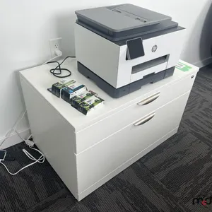 3' Filing Cabinet w/ HP OfficeJet Pro 9025
 UNRESERVED