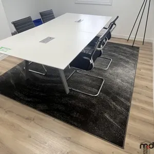 Board Room Table w/ (4) Chairs and Rug
 UNRESERVED