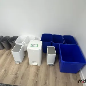 Group of Recycle and Garbage Bins
 UNRESERVED