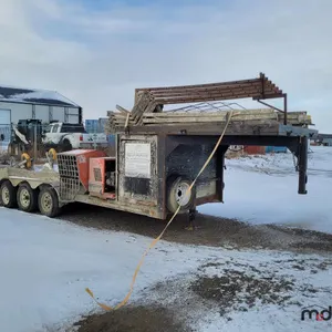 1992 Homebuilt Tridem Equipment Trailer
 UNRESERVED