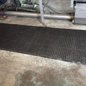 Rubber mats (2)3x5 (1) 10x3 (sells as a lot)