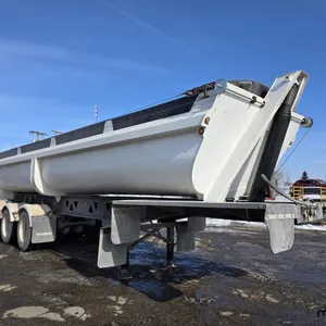2007 Midland Tri/A End Dump Semi Trailer