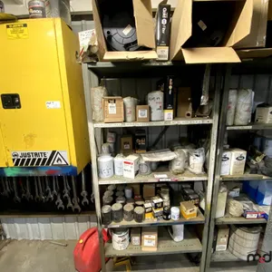 Shelf w/ Various Filters & Hardware
 UNRESERVED