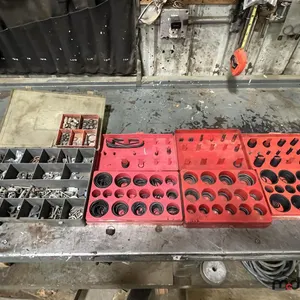(3) O-Ring Kits & Container of Assorted Hardware
 UNRESERVED