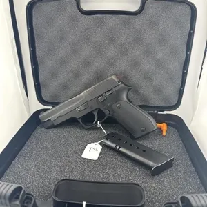 SIG P220 45 Auto 
Case and one 6 clip included