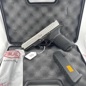 Bul Armory AXE Cleaver 9MM
Case, one 17 round