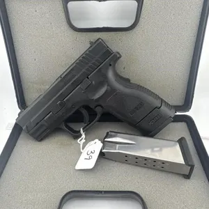 Springfield XD-9 subcompact 9MM 
One 13 round