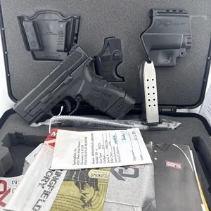 Springfield XD-9 9MM
Case, one extended grip 16