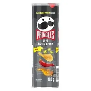 Pringles Hot & Spicy Flavor 12 x 102g