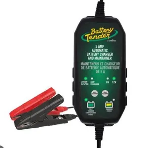 Battery Tender 5 Amp Battery Charger and Maintainer, IP65, Weather Resistant