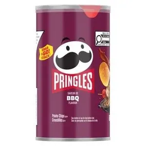 Pringles Sweet And Smoky BBQ Potato Snacks - 12 x 68g Units