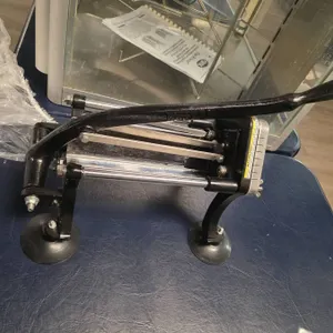 Heavy-Duty Lever-Operated Vegetable Cutter with Stainless Steel Blades
